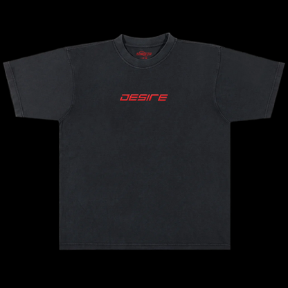 TEMPTATIONS 01 TEE (BLACK/RED)